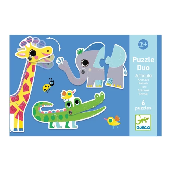 Puzzle Duo - Articulo Animaux