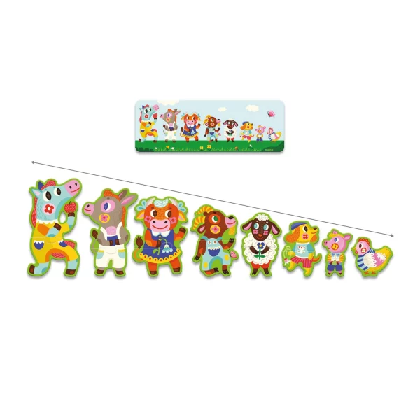 Puzzle Duo - Grands & petits à la ferme – Image 3