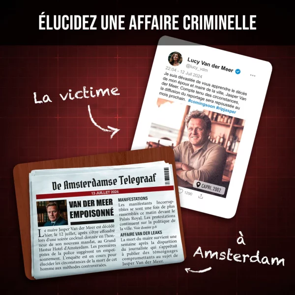 Dossiers criminels Pocket 3 : Qui a tué Jasper Van Der Meer ? – Image 4