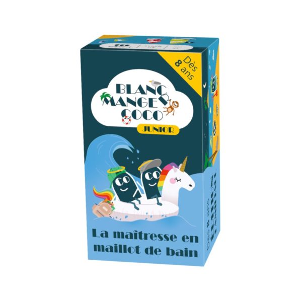 Blanc manger coco junior « La maîtresse en maillot de bain »