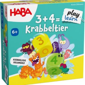 3 + 4 =7 Krabbeltier