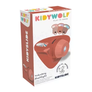 Lampe de poche projecteur rouge avec 3 disques