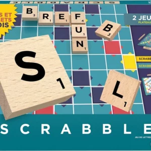 Scrabble Original bois 2 en 1
